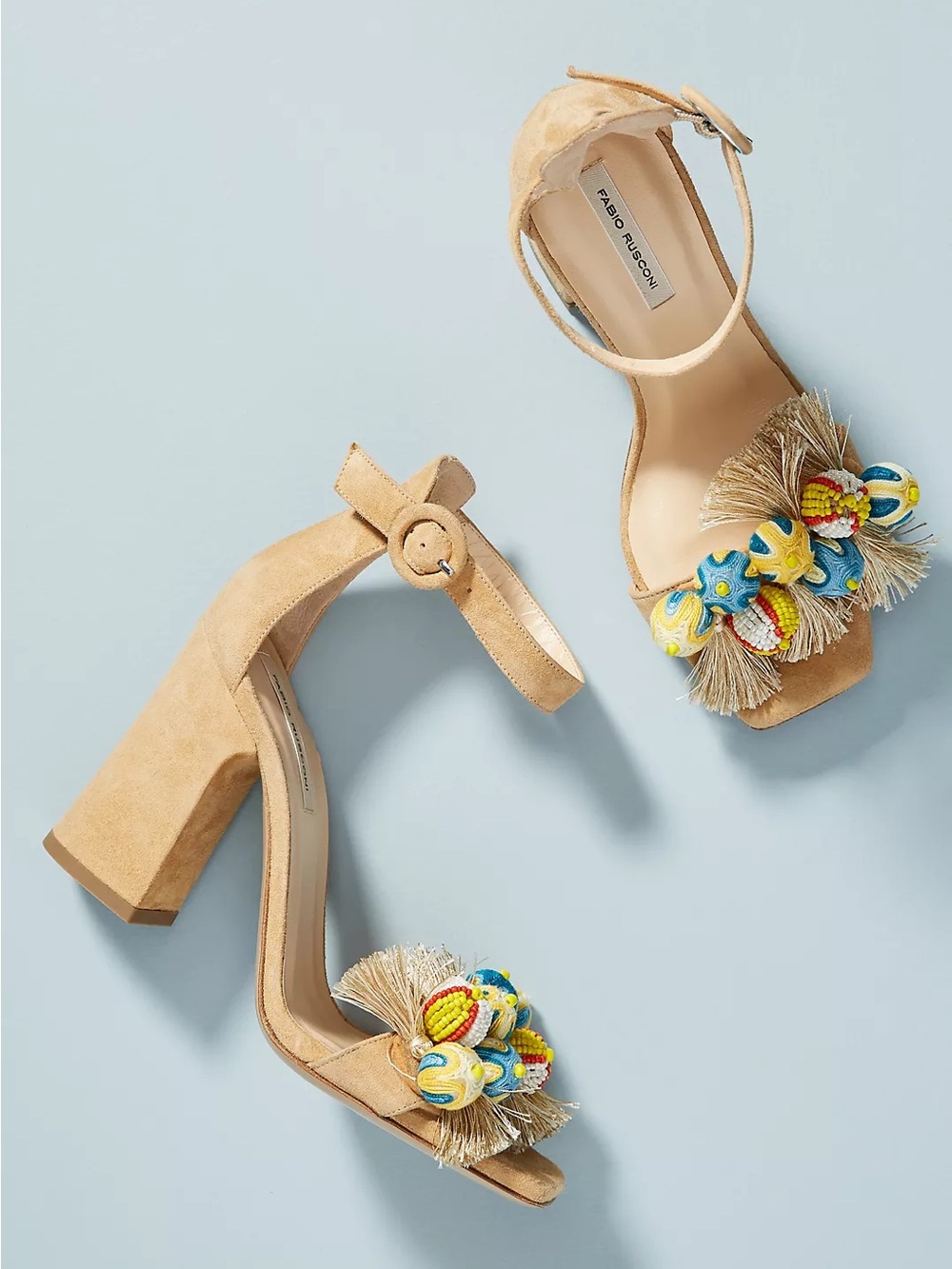 Fabio Rusconi Embellished Heeled Sandals